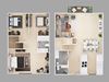 Three Bedroom 1.5 Bath Townhouse 1150 sq ft